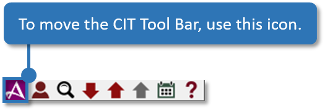 Moving CIT Tool Bar