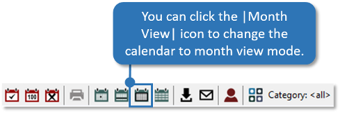 Month View Button